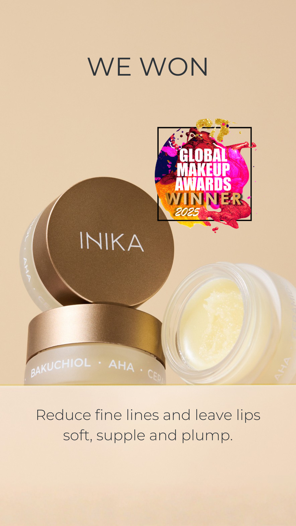 INIKA Organic Lip Mask 8ml - Image 2